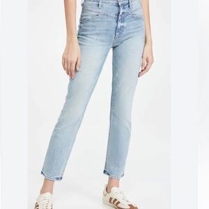 Mother The Dazzler Yoke Front Ankle Jeans in Wild Calling Size 23 EUC